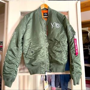 NEW W TAGS ALPHA INDUSTRIES MA-1 BOMBER